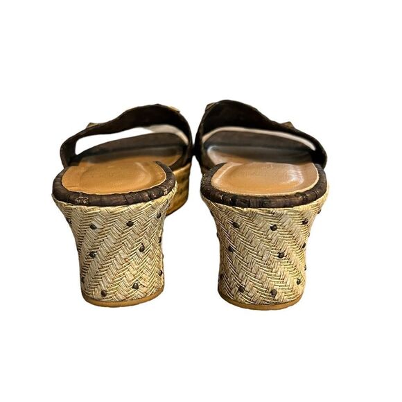 Stuart Weitzman studded wedge sandals‎ - Picture 8 of 11